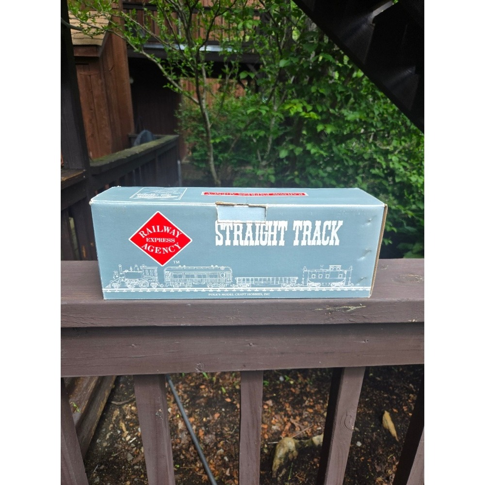 Vintage Aristo-Craft G Scale 1ft Tracks: 12 Straight Boxed & 12 Curved Unboxed